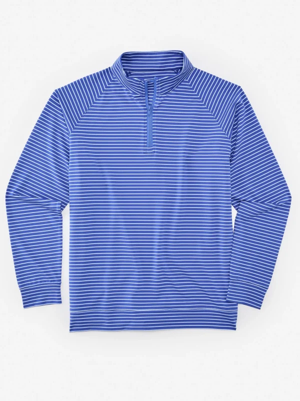 Kosta Performance 1/2 Zip In Murphy Stripe