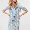 Lawrence Dress In Hexcomb