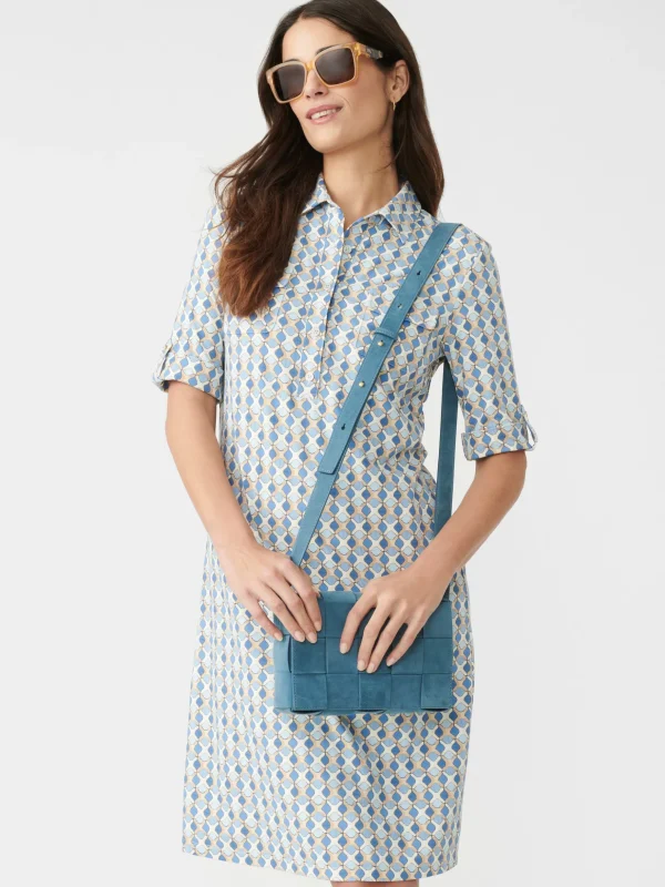 Lawrence Dress In Hexcomb