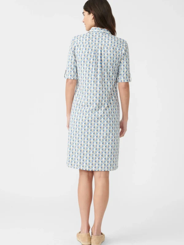 Lawrence Dress In Hexcomb