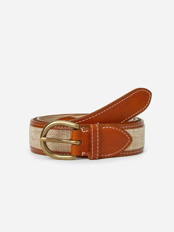 Leopold Linen Belt