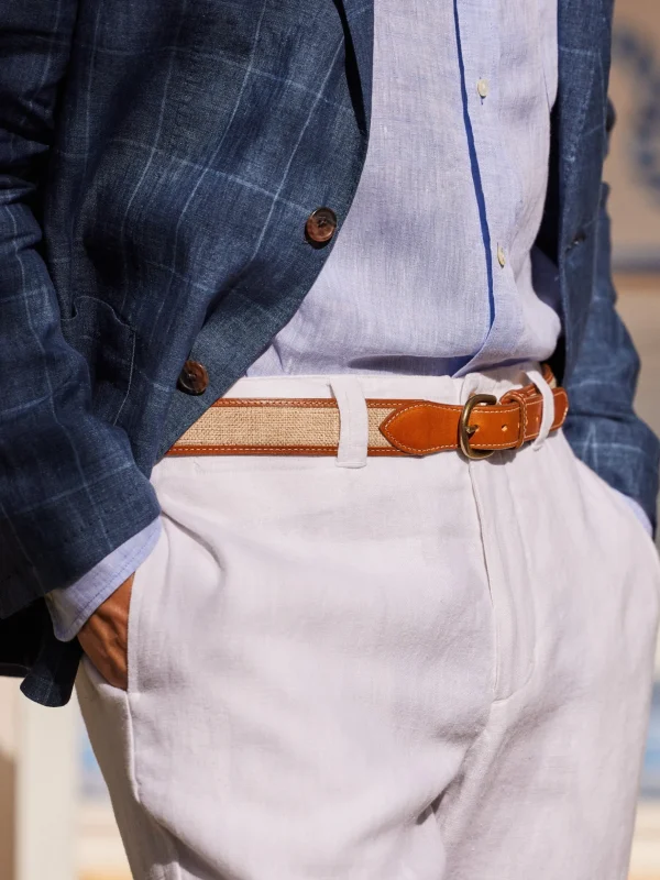 Leopold Linen Belt