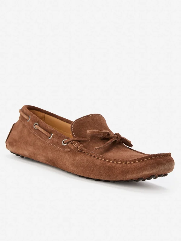 Linus Suede Driving Moccasins