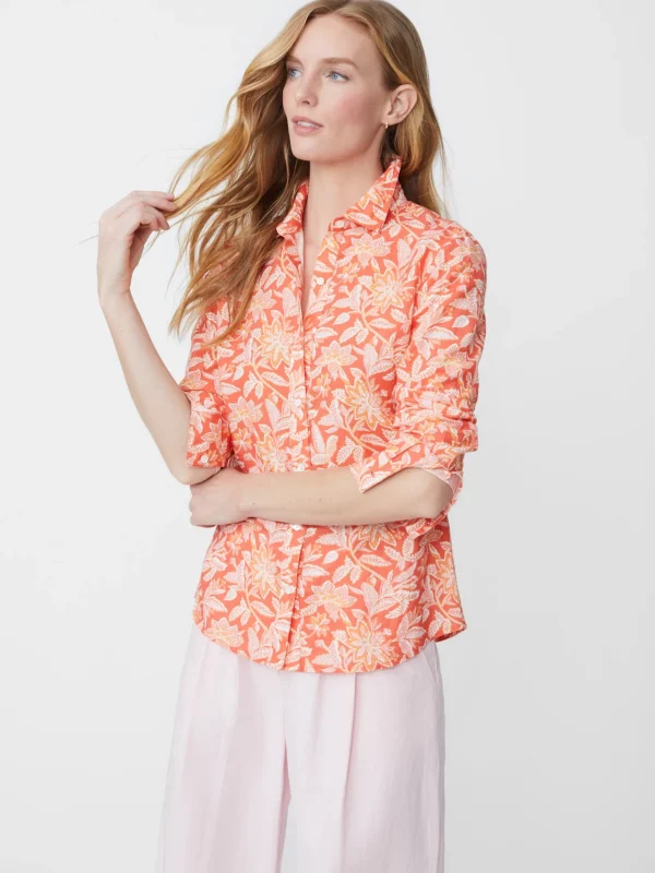 Lois Linen Shirt In Bloomsbury