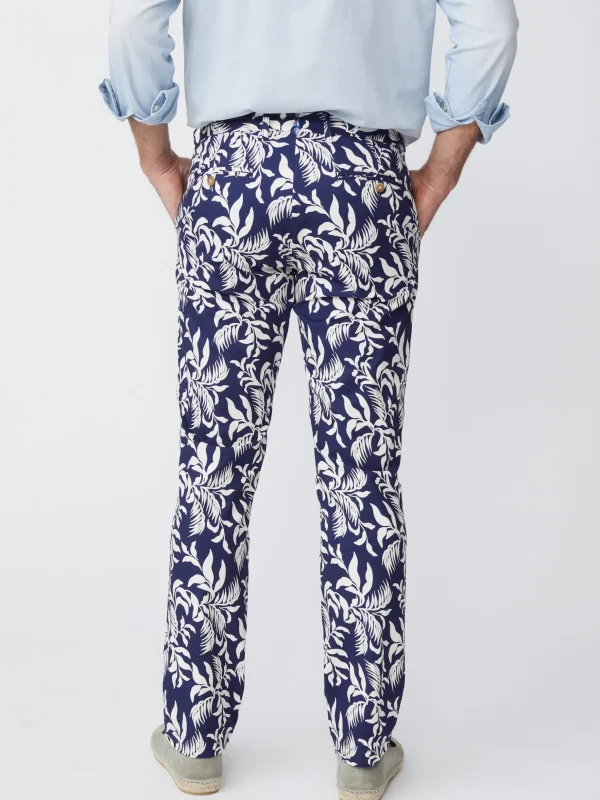 Lukas Pants In Jardin Leaf