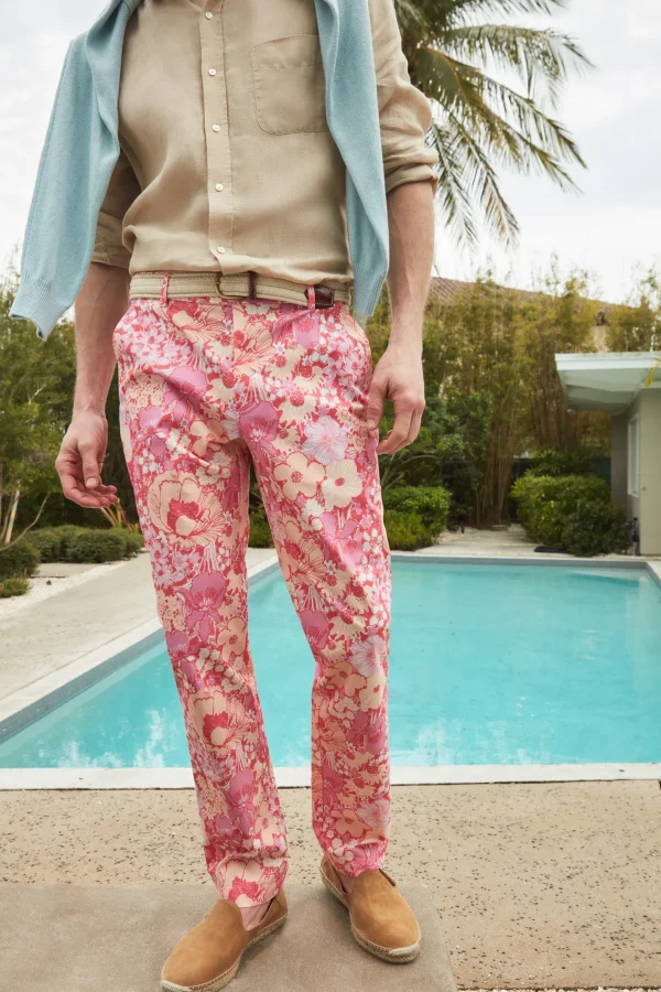 Lukas Pants In Posh Pansies