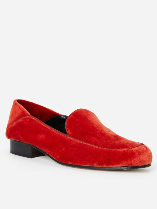 Luna Velvet Loafers