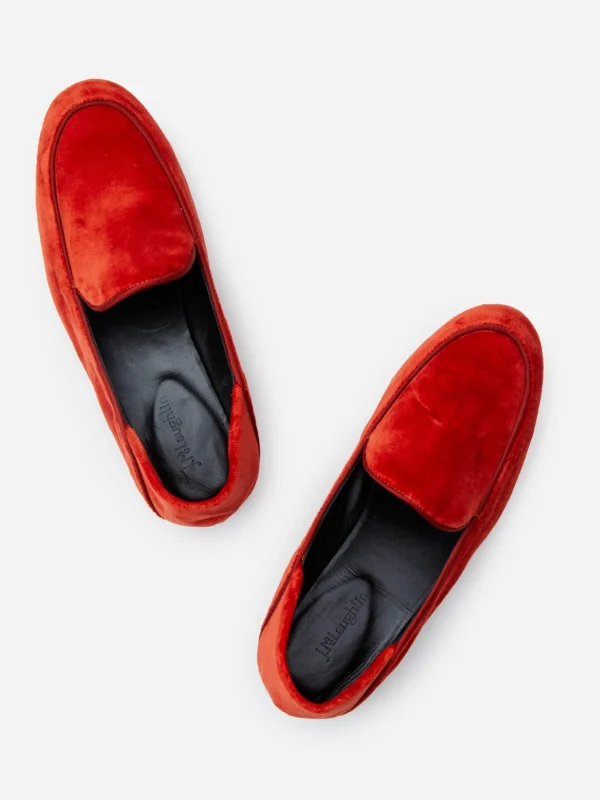 Luna Velvet Loafers