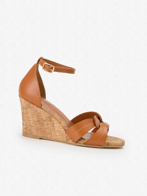 Madrid Leather Wedges