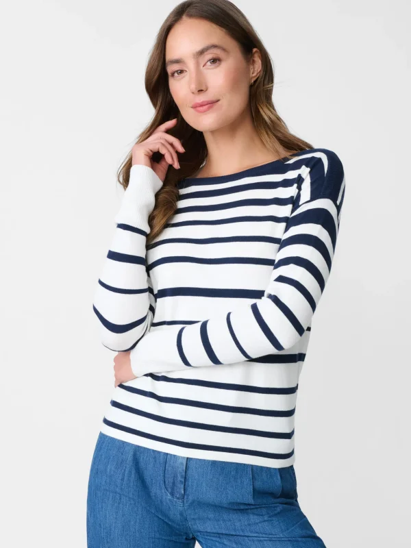 Marin Sweater In Stripe