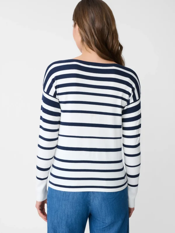 Marin Sweater In Stripe