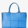 Mega Tessare Woven Leather Handbag