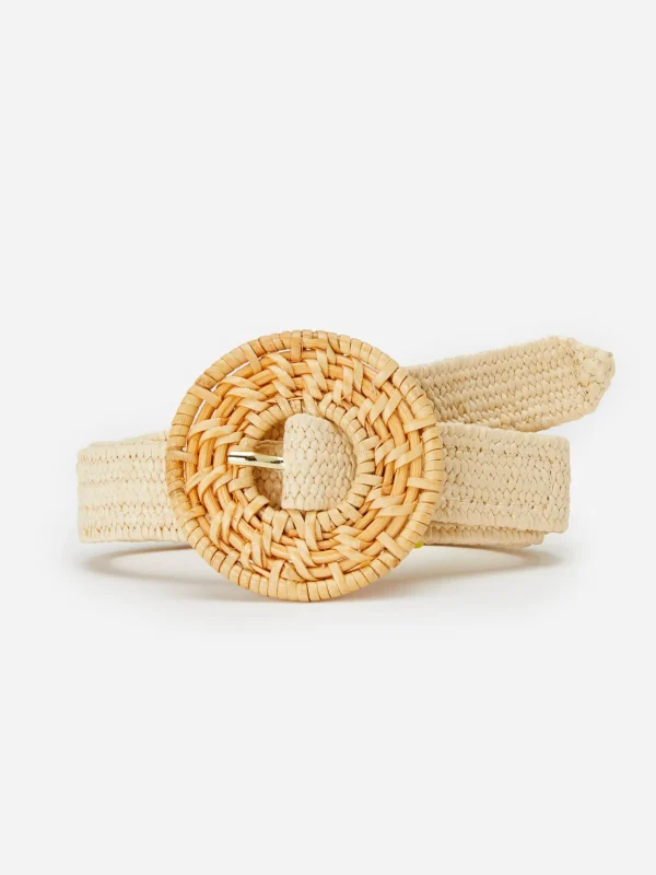 Mini Elizabeth Raffia Belt