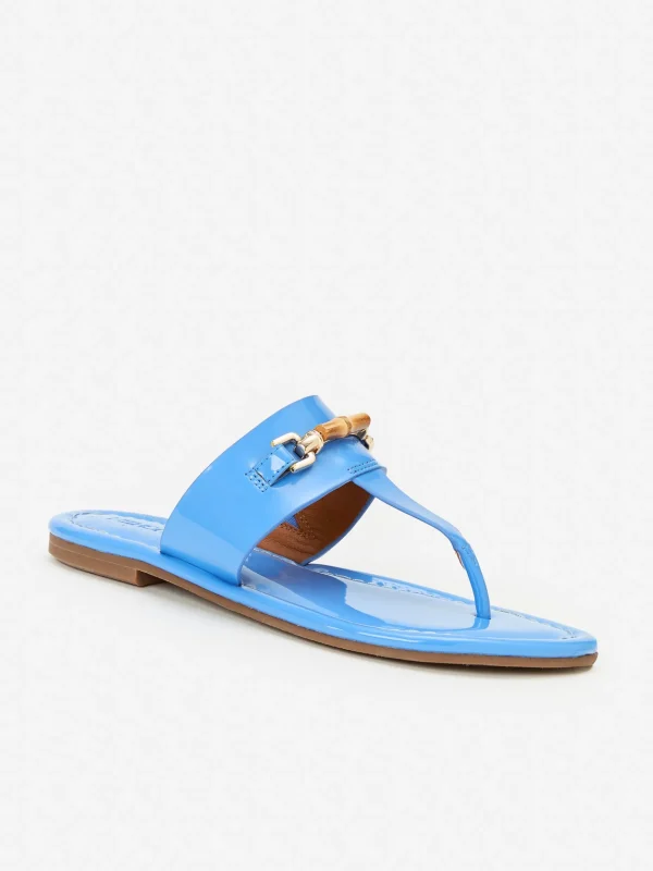 Nora Patent Leather Sandals