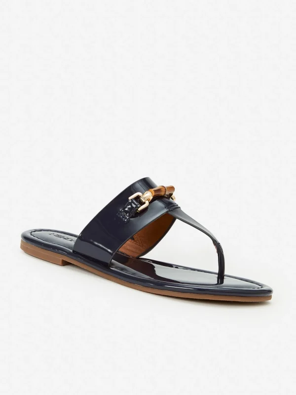 Nora Patent Leather Sandals