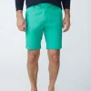 Oliver 9" Embroidered Shorts In Tennis Racket