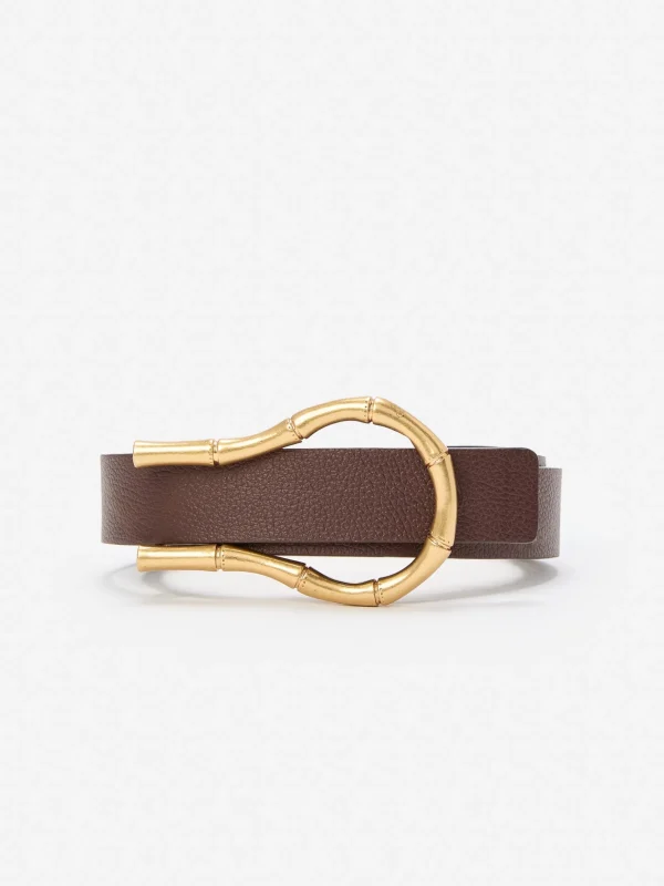 Olympia Reversible Leather Belt