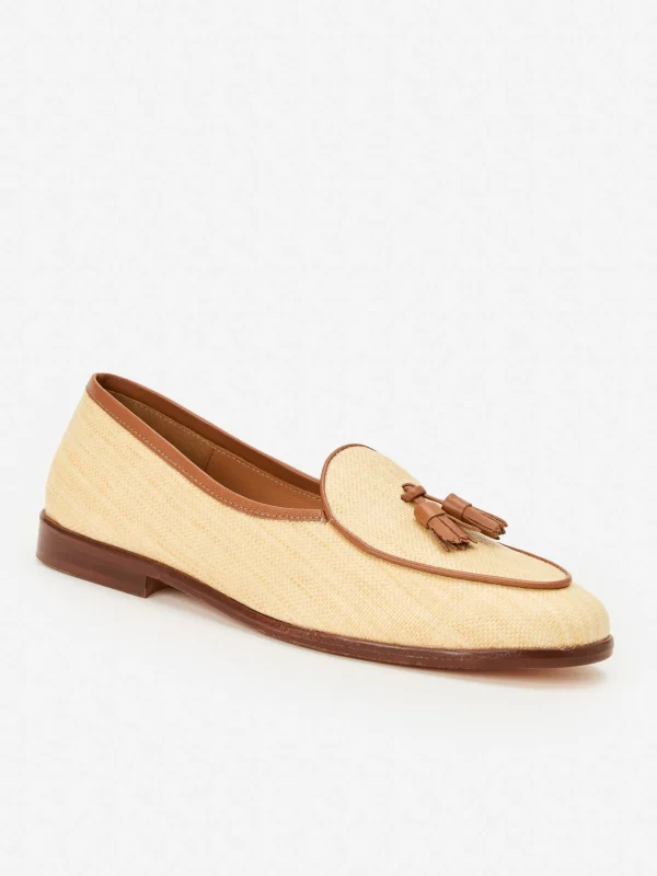 Oskar Grasscloth Loafers