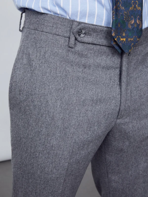 Oxford Wool Pants