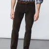 Parker 5-Pocket Straight Pants In Italian Stretch Cord