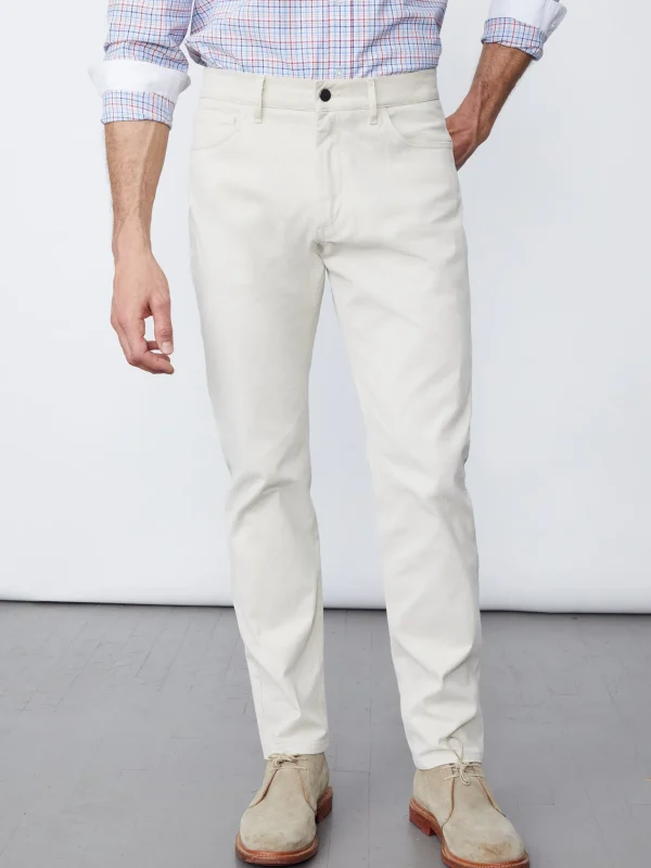 Parker 5-Pocket Straight Pants In Italian Stretch Bedford Cord