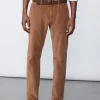 Parker 5-Pocket Straight Pants In Italian Stretch Cord