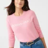 Shield Cashmere Sweater In Ocean Reef