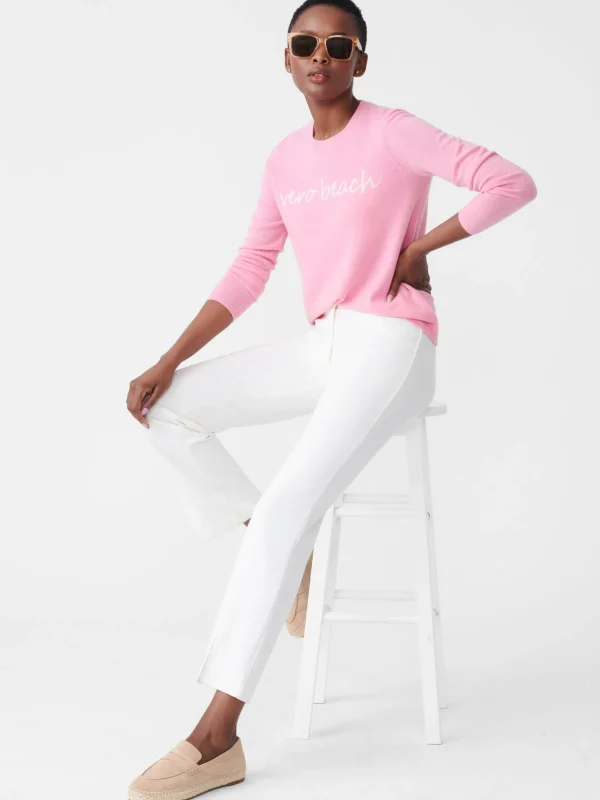 Shield Cashmere Sweater In Vero Beach