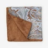 Silk Pocket Square In Paisley