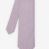 Silk Tie In Linked Chain