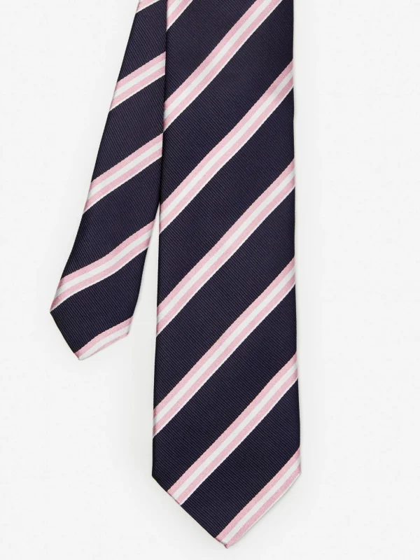 Silk Tie In Stripe