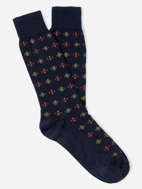 Socks In Diamond Foulard