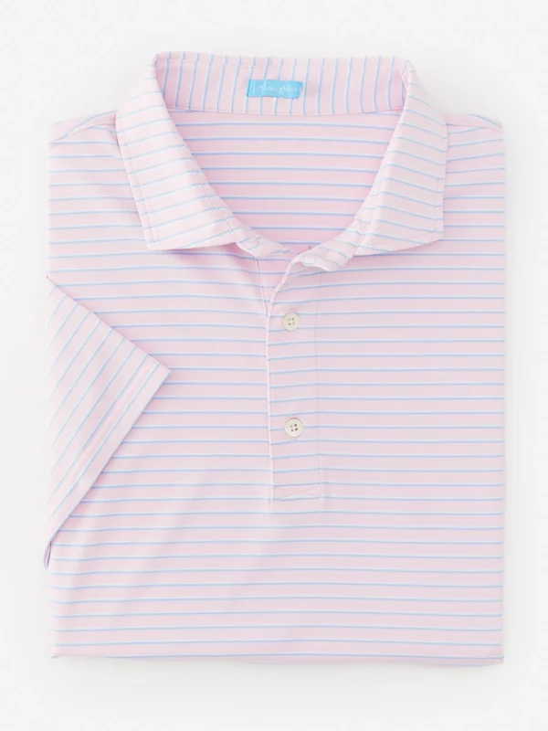 Springer Performance Polo In Murphy Stripe