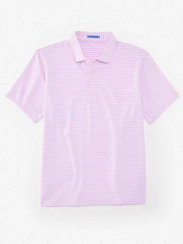 Springer Performance Polo In Murphy Stripe