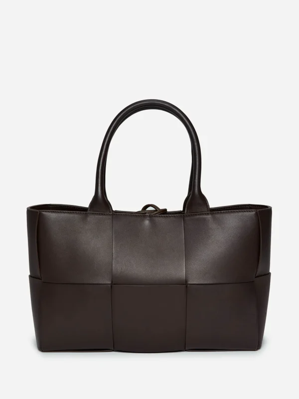 Tessare Woven Leather Handbag