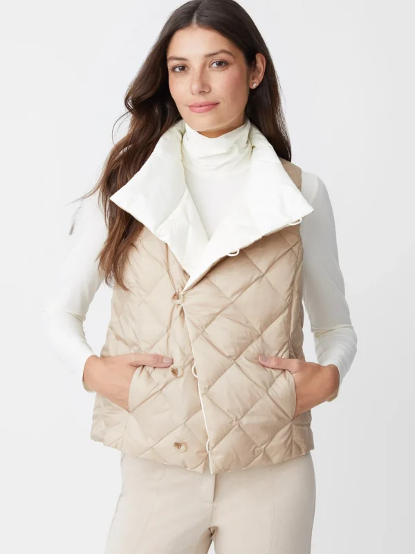 Vivian Reversible Puffer Vest