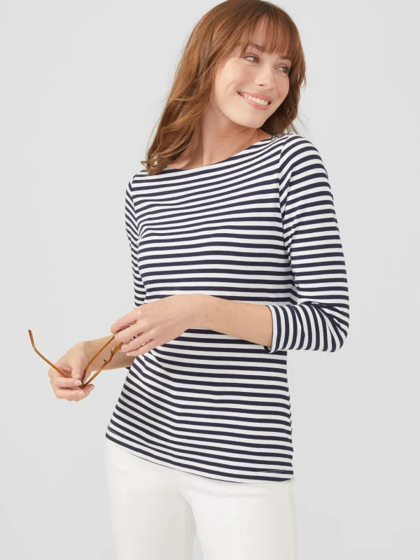 Wavesong Tee In Stripe