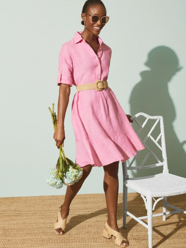 Wellesley Linen Dress