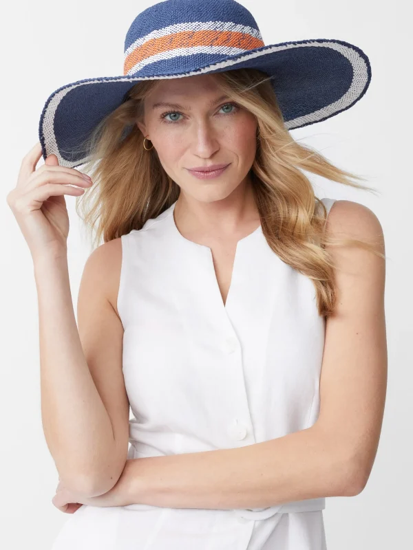 Willemstad Straw Hat In Stripe