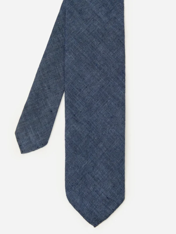 Woven Linen Cotton Tie